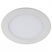 Светильник встраиваемый (панель) Эра 1-3-4К LED 220В 3Вт 240Лм 4К IP20 Круг/Белый 85х72мм картинка 